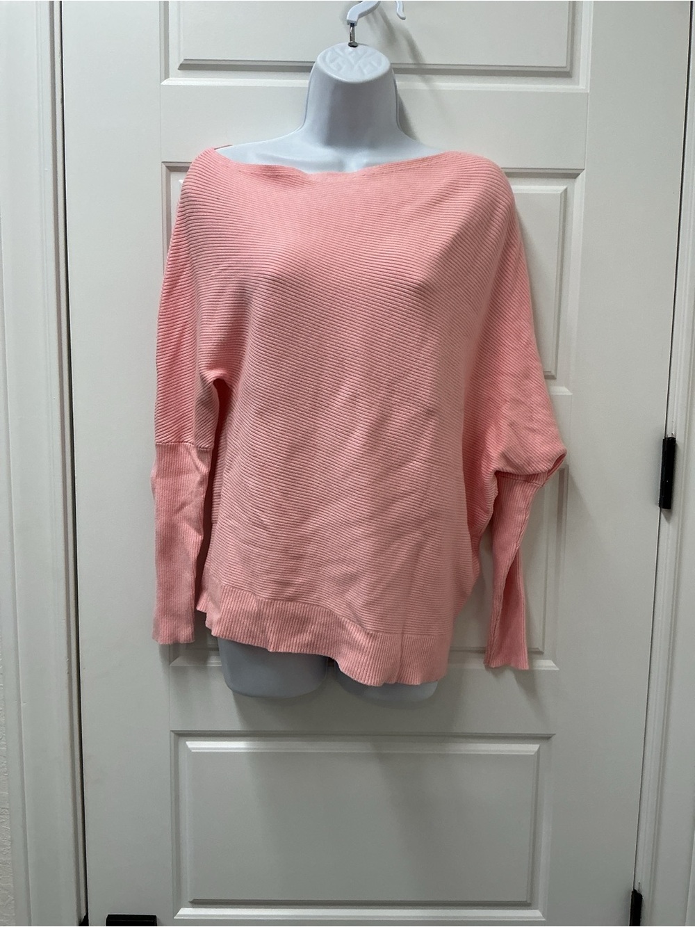 Pink Ribbed Asymmetrical Sweater from Venus